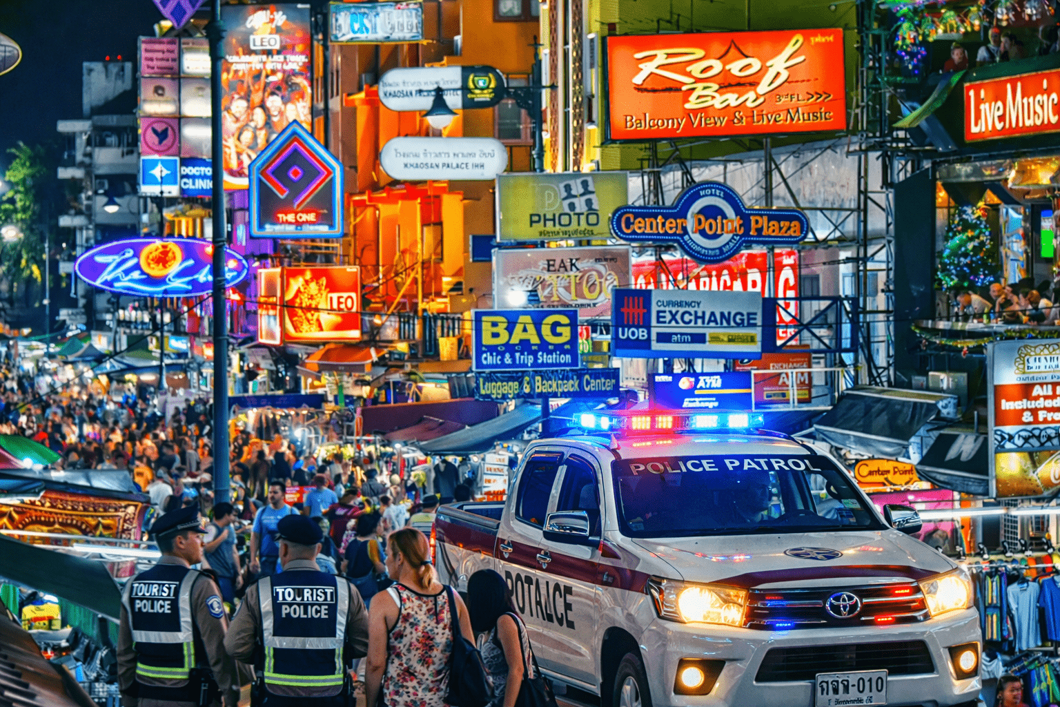 Busy Bangkok Nightlife